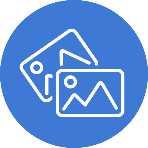 画像提供のアイコン