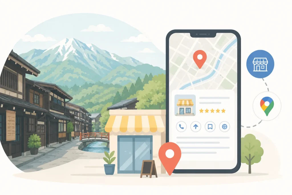 高山・飛騨の店舗がGoogleマップで集客する方法｜MEO・Googleビジネスプロフィール入門【2026年版】